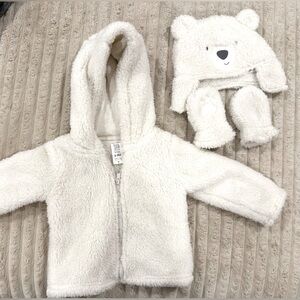 Carters Fleece Winter Set